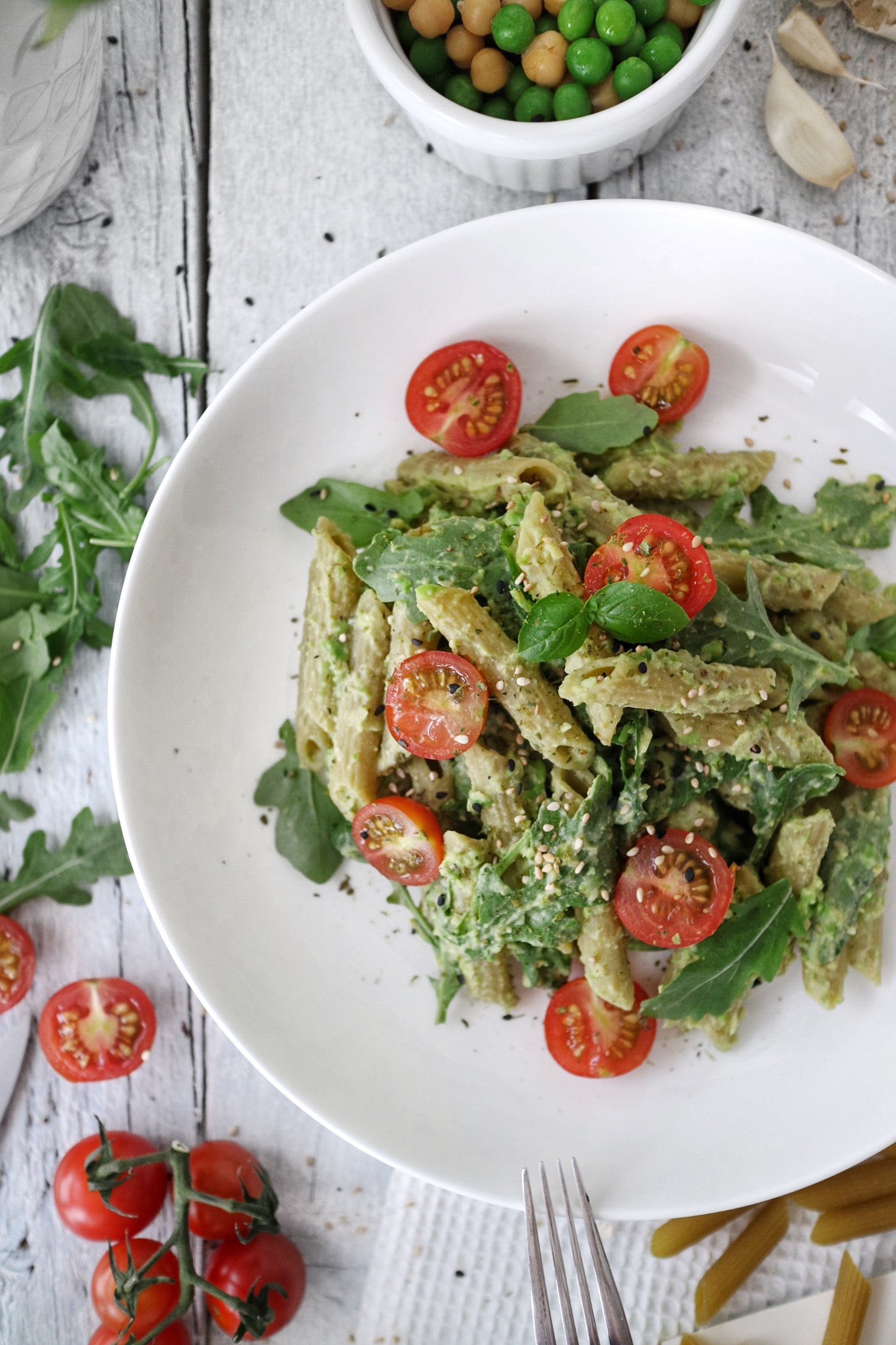 Vegan Lentil Penne Recipe