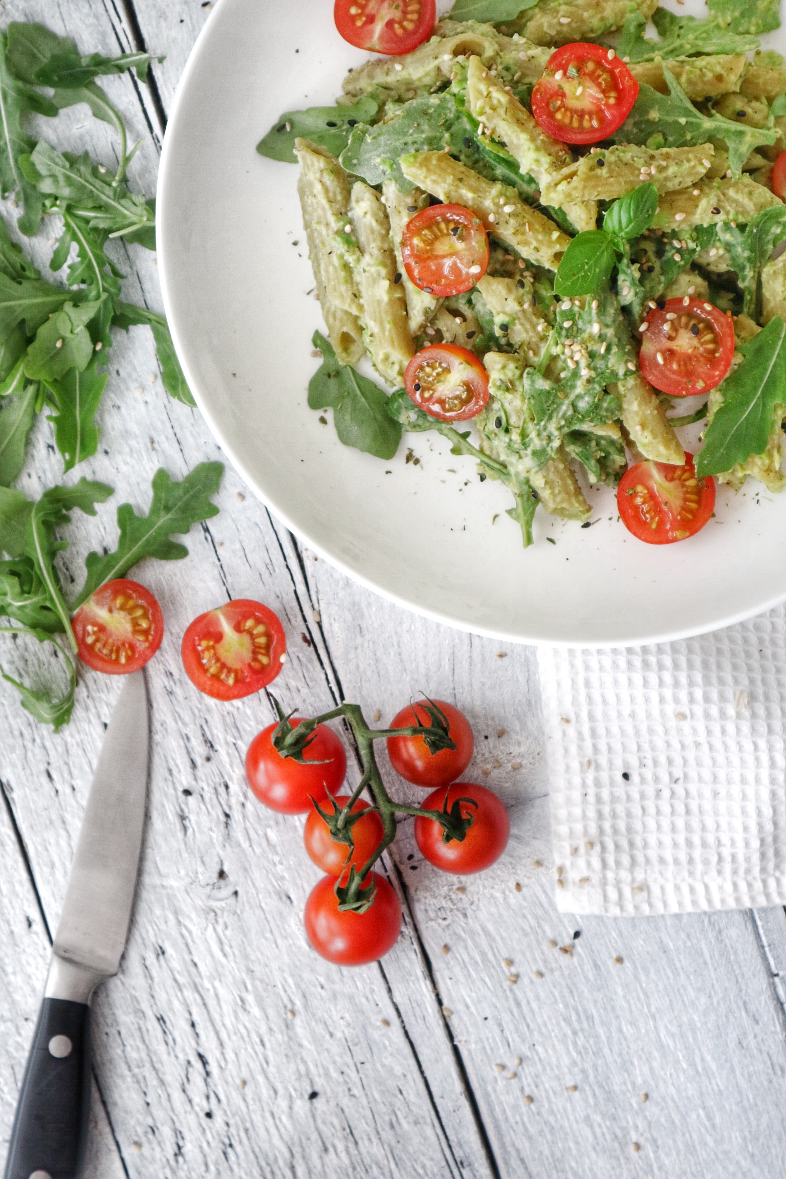 Vegan Lentil Penne Recipe