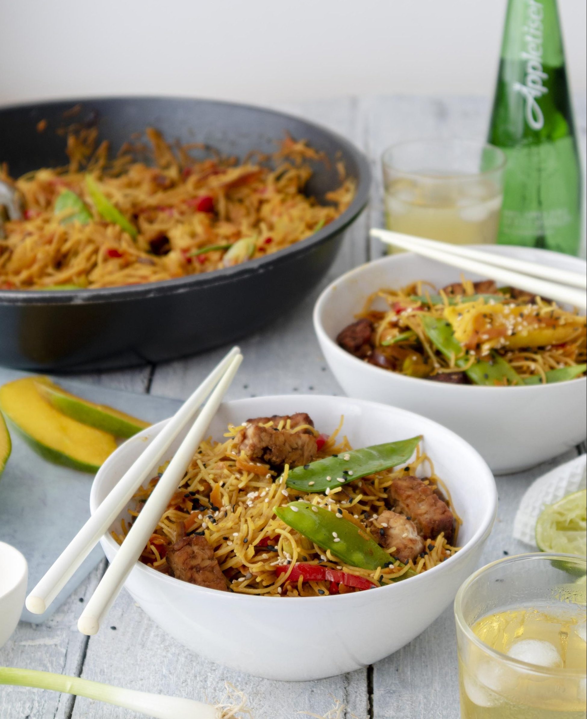 Vegan Singapore Noodles