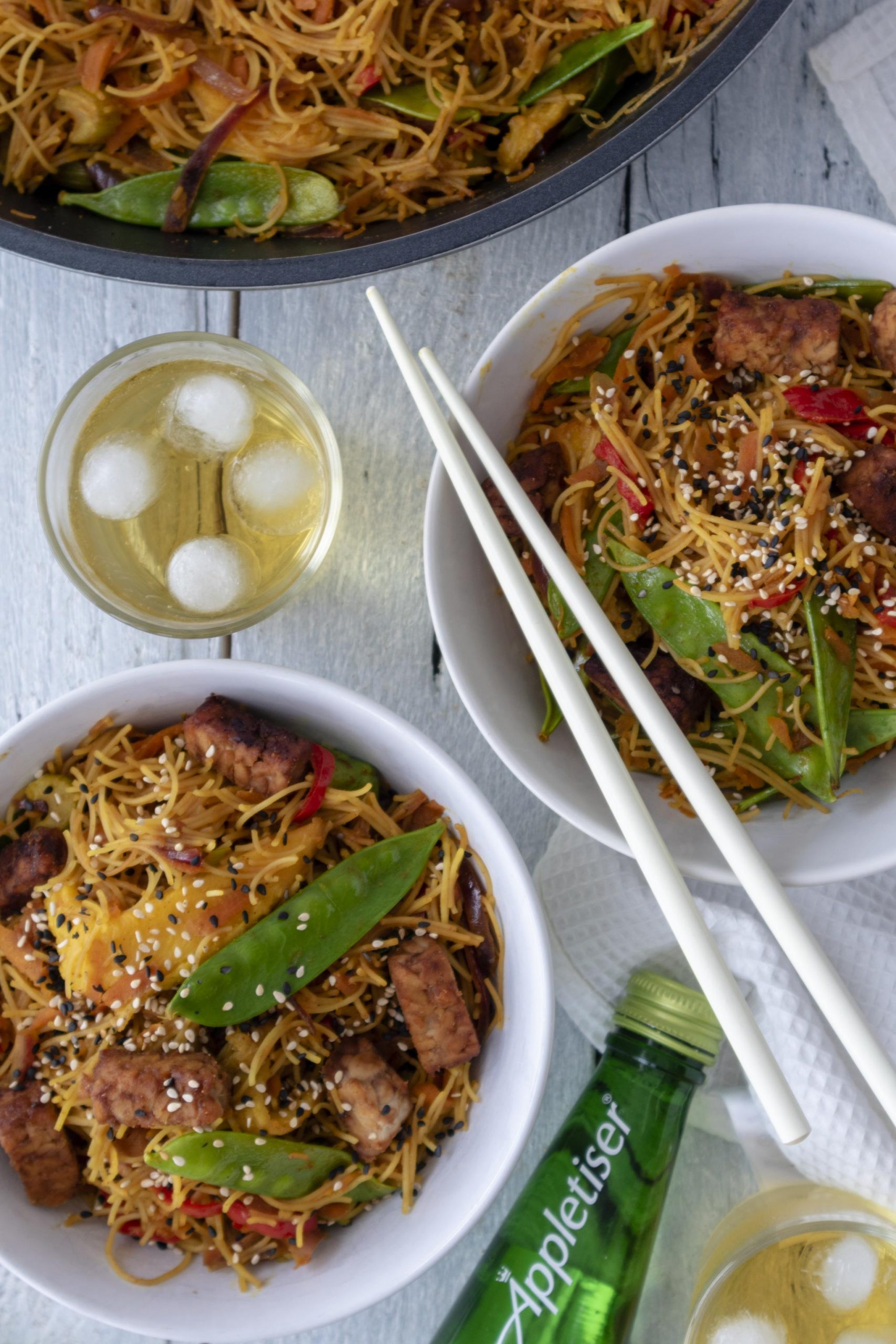 Vegan Singapore Noodles