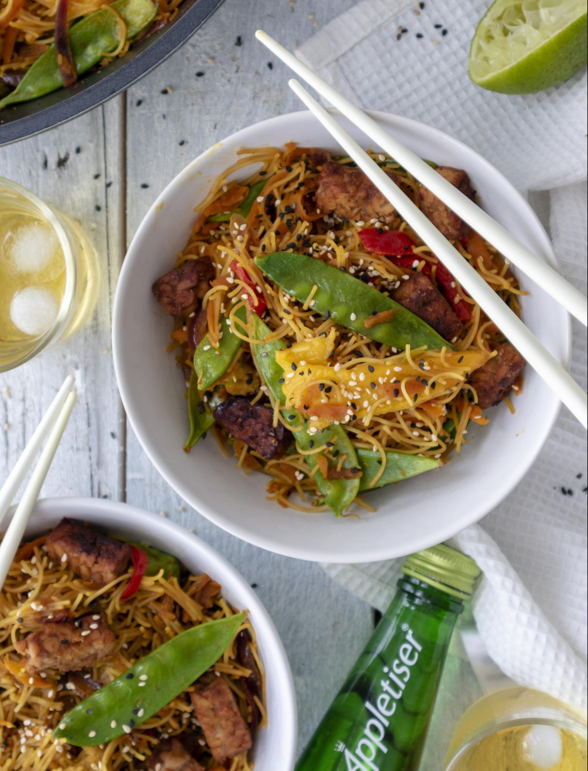 Vegan Singapore Noodles