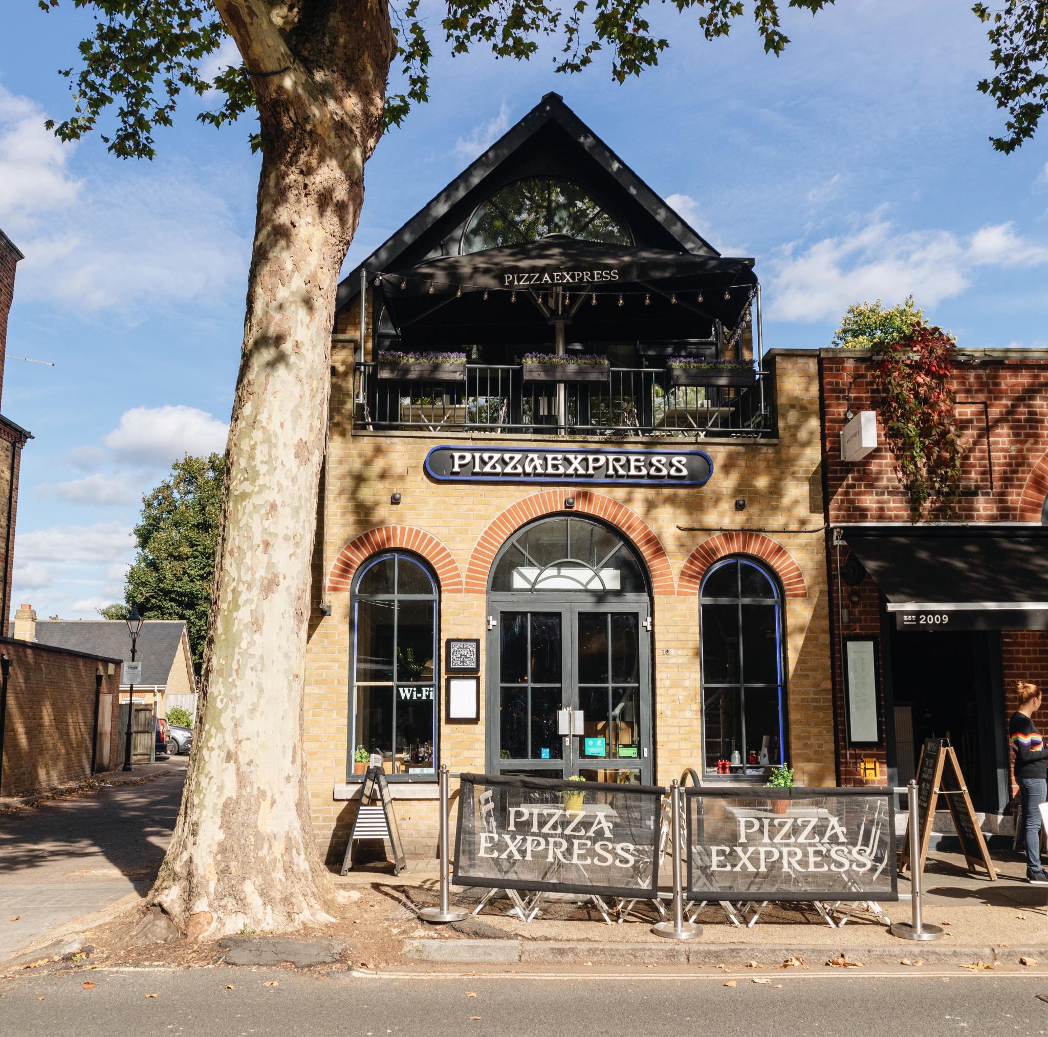 Pizza Express Richmond from the front