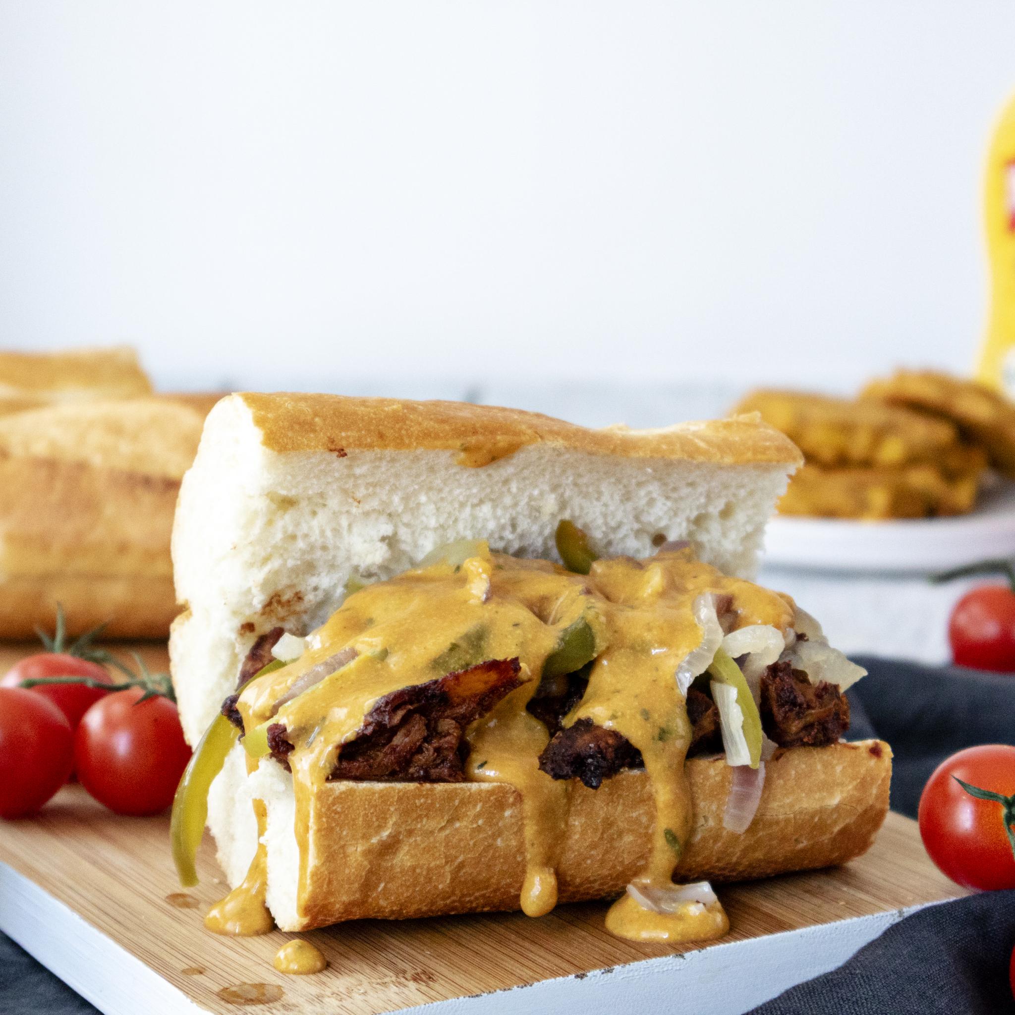 Philly Cheese Steak Sandwich Recipe - Romy London