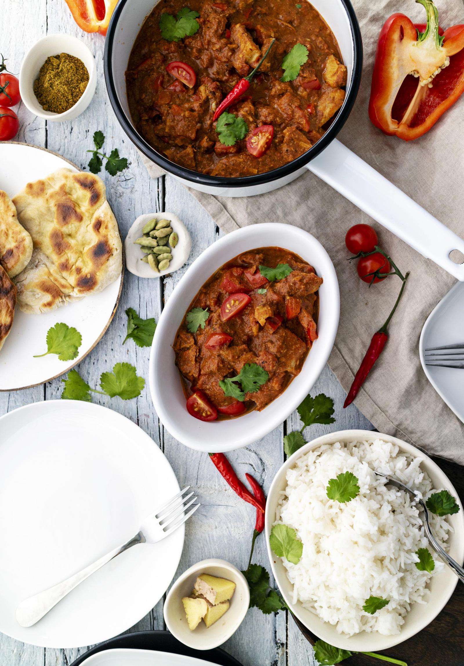 Vegan Tikka Masala Curry-image