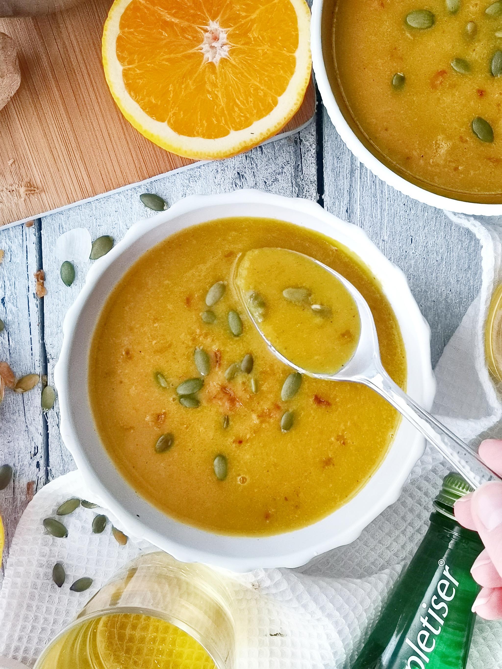 Healthy Coconut Curry Soup