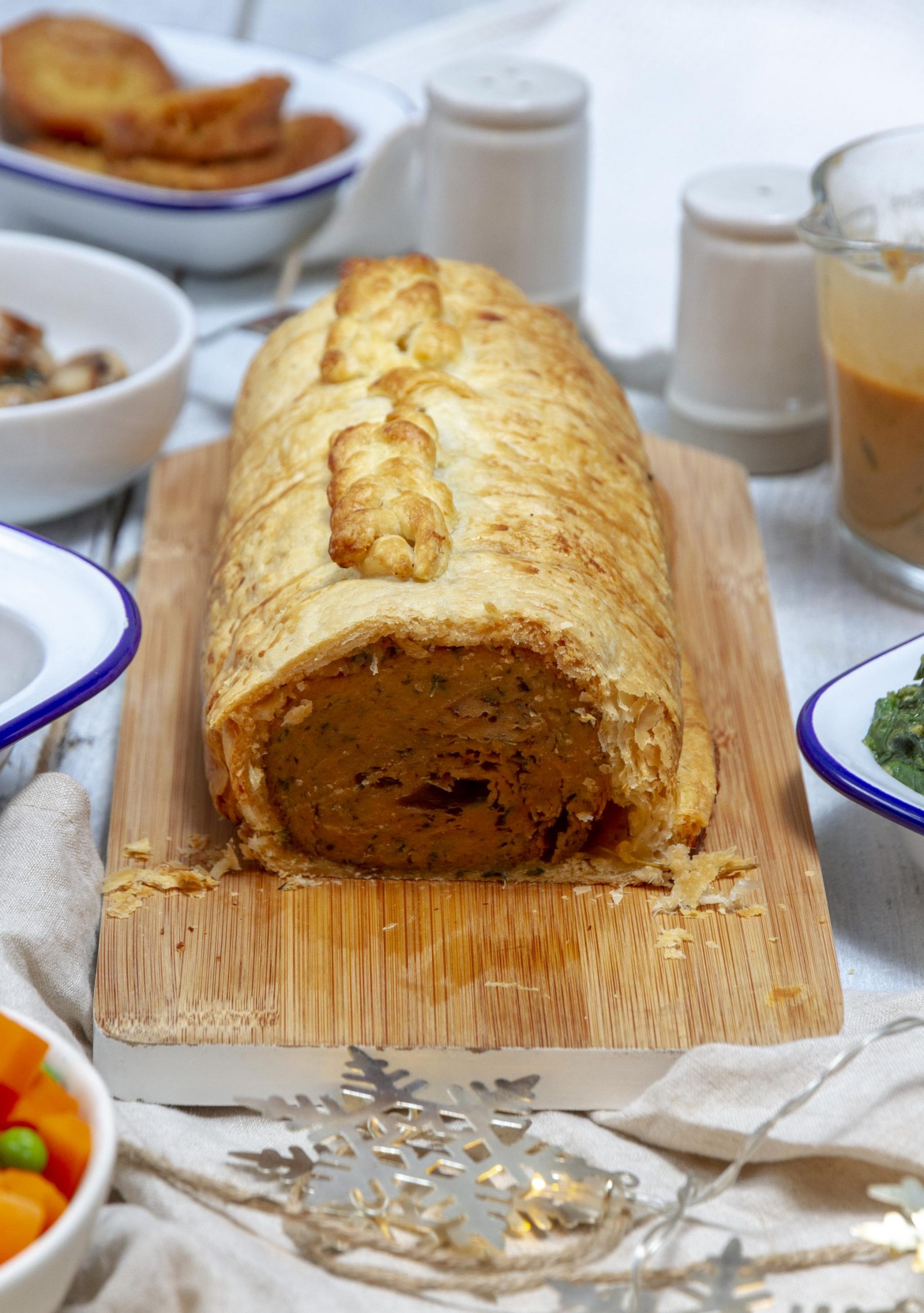 Festive Vegan Seitan Wellington Recipe Festive Vegan Seitan Wellington Recipe
