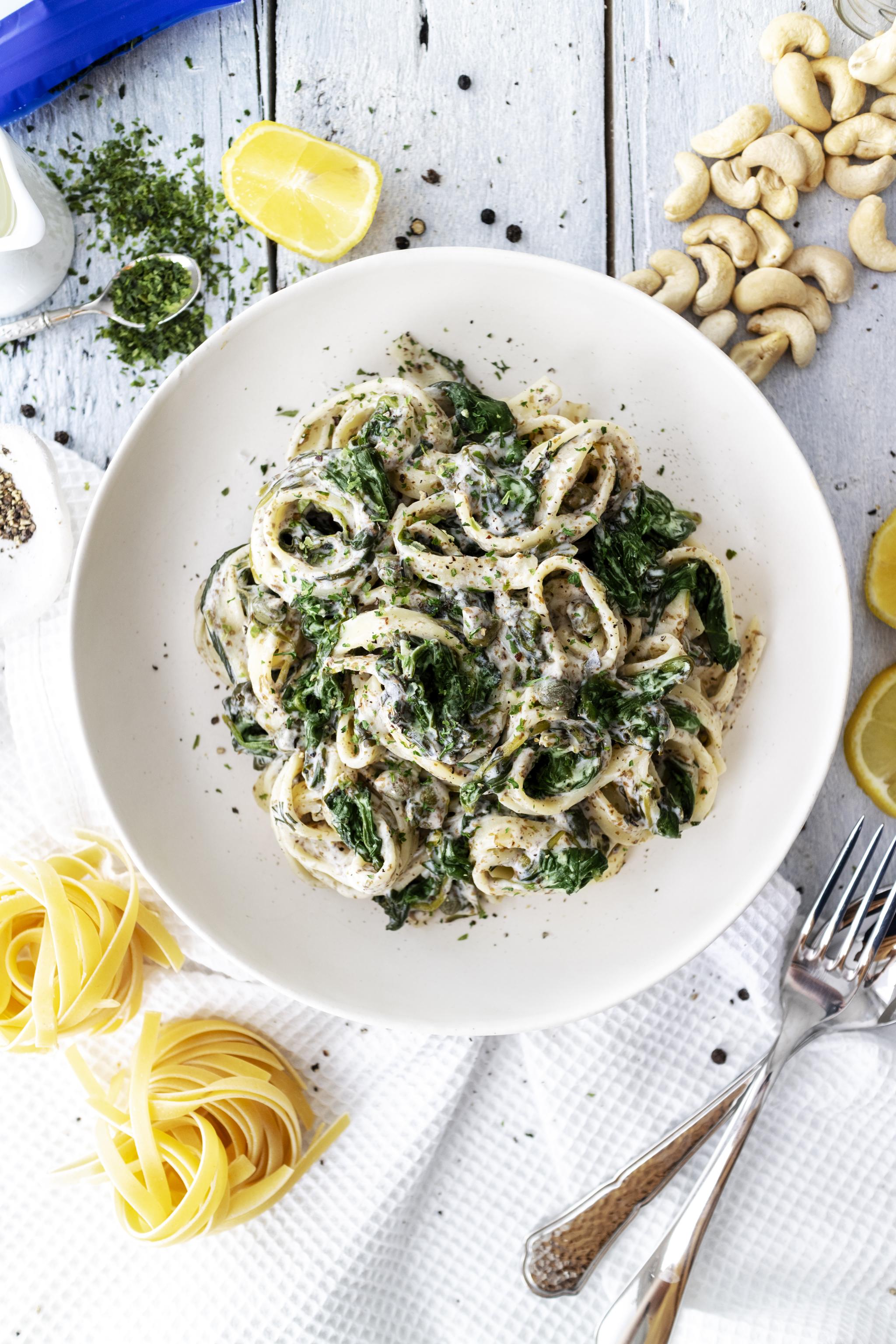 Festive Vegan Seafood Pasta Recipe Vegan Christmas