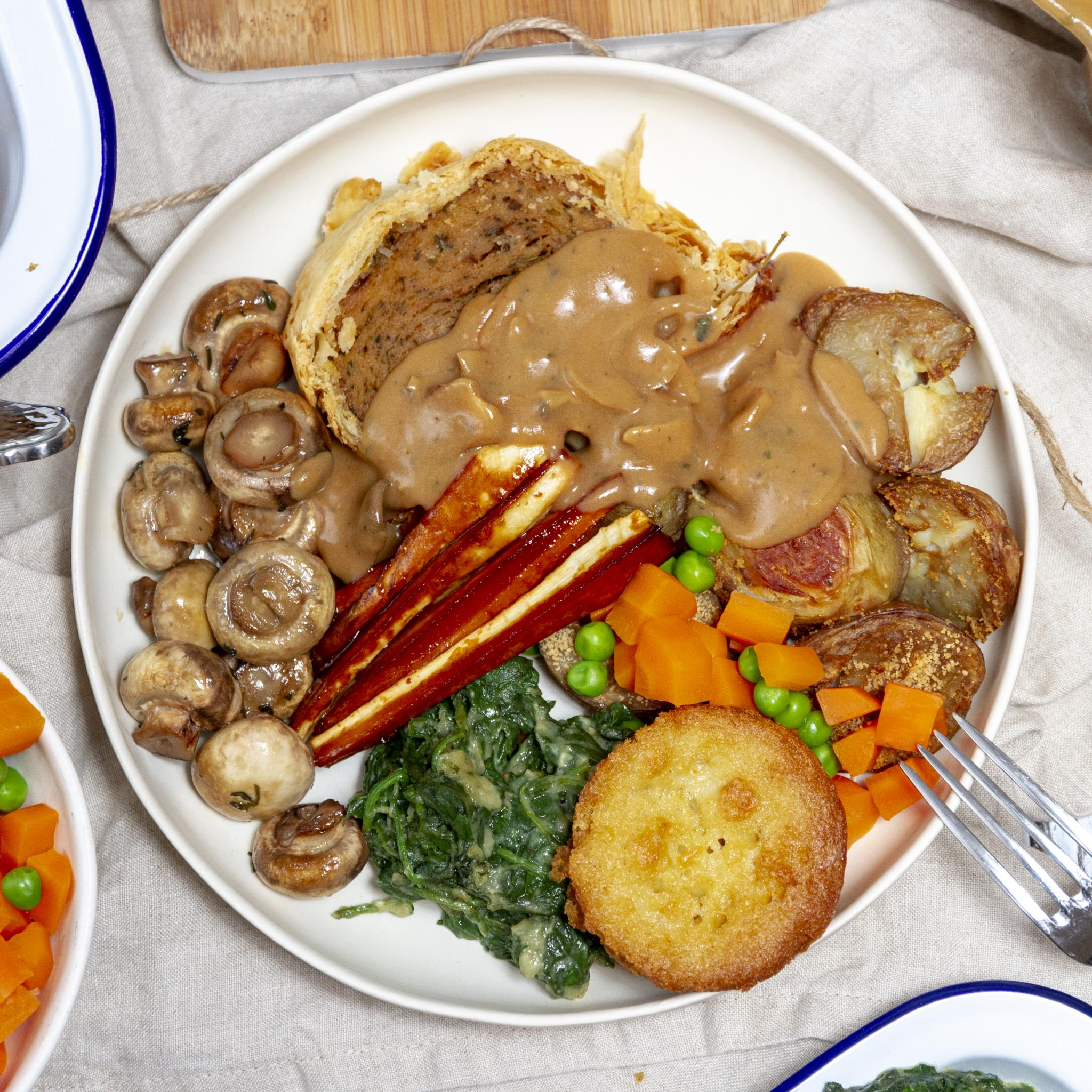 Vegan Christmas Roast with Seitan Recipe