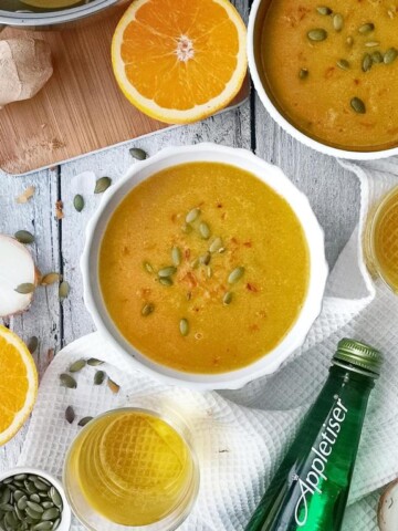 Healthy Coconut & Orange Soup Recipe