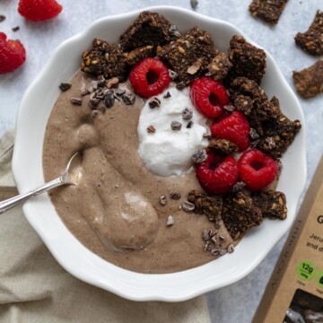 Chocolate Protein Smoothie Bowl