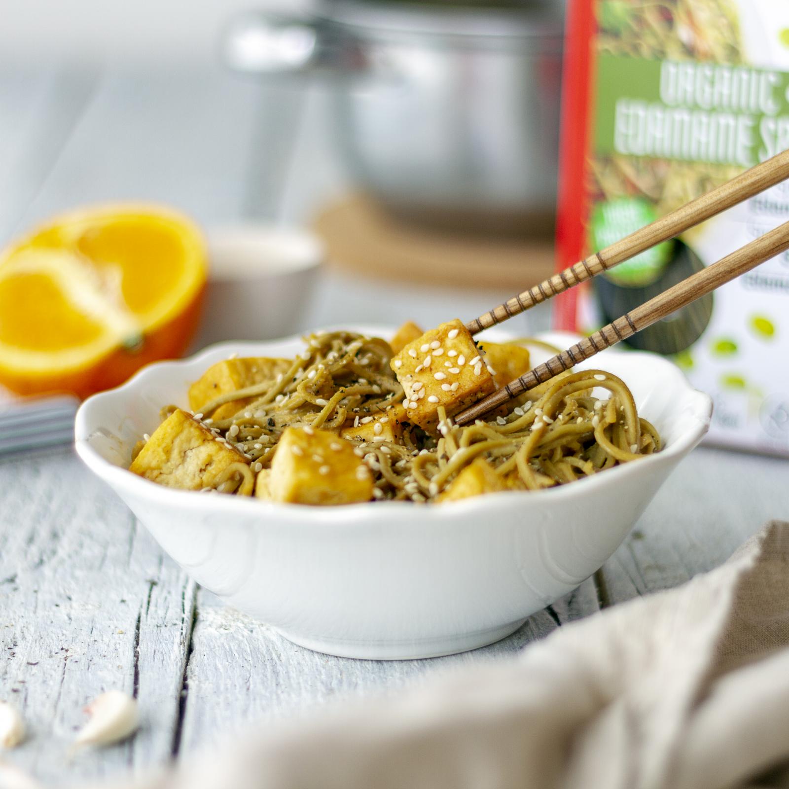 Simple Sesame Noodles (Vegan + High Protein) Simple Sesame Noodles (Vegan + High Protein)