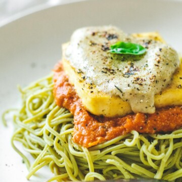 Vegan Tofu Parmigiana (High Protein)