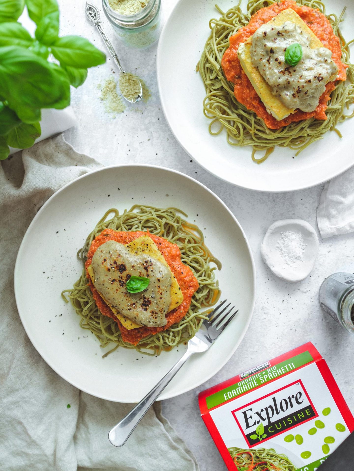 Vegan Tofu Parmigiana (High Protein)