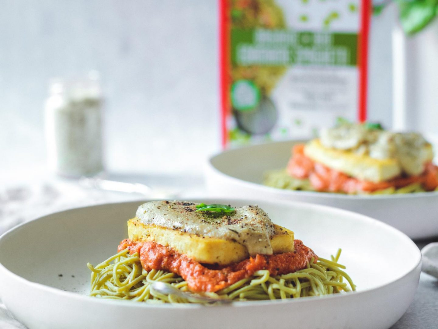 Vegan Tofu Parmigiana (High Protein)