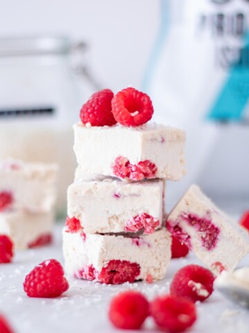 Vegan Protein Frozen Yogurt Bars