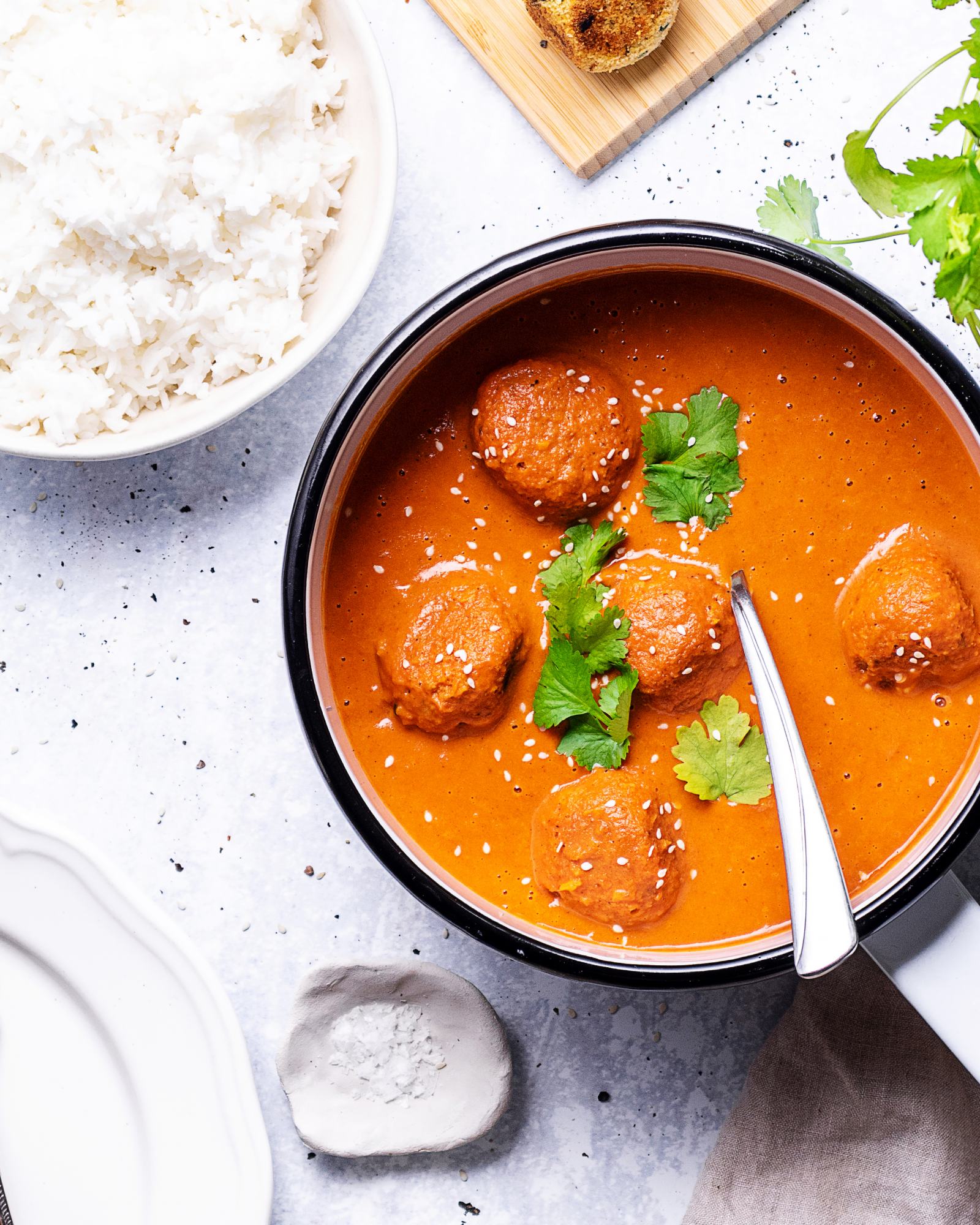 Vegan Falafel Curry