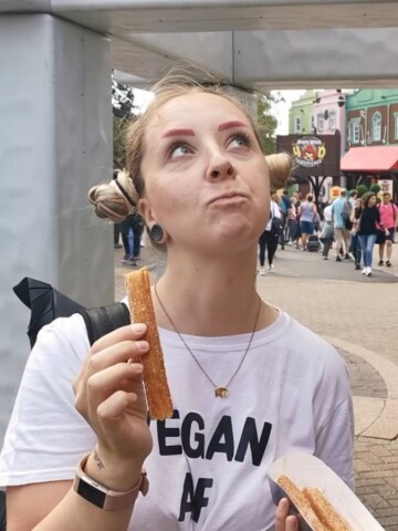 VEgan food thorpe park