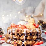 Vegan Gingerbread Waffles