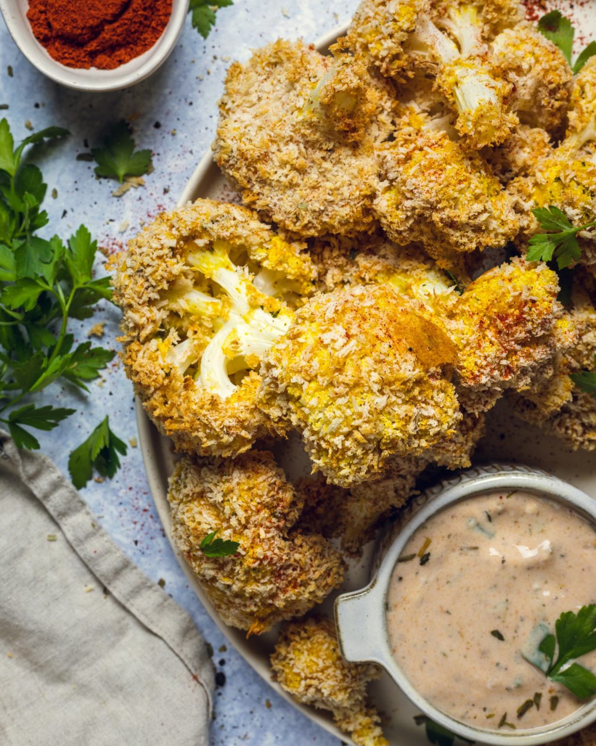 Crunchy Vegan Cauliflower Wings (So Easy!) Romy London