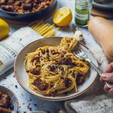Vegan Butternut Squash Pasta