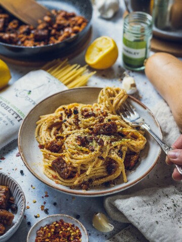 Vegan Butternut Squash Pasta