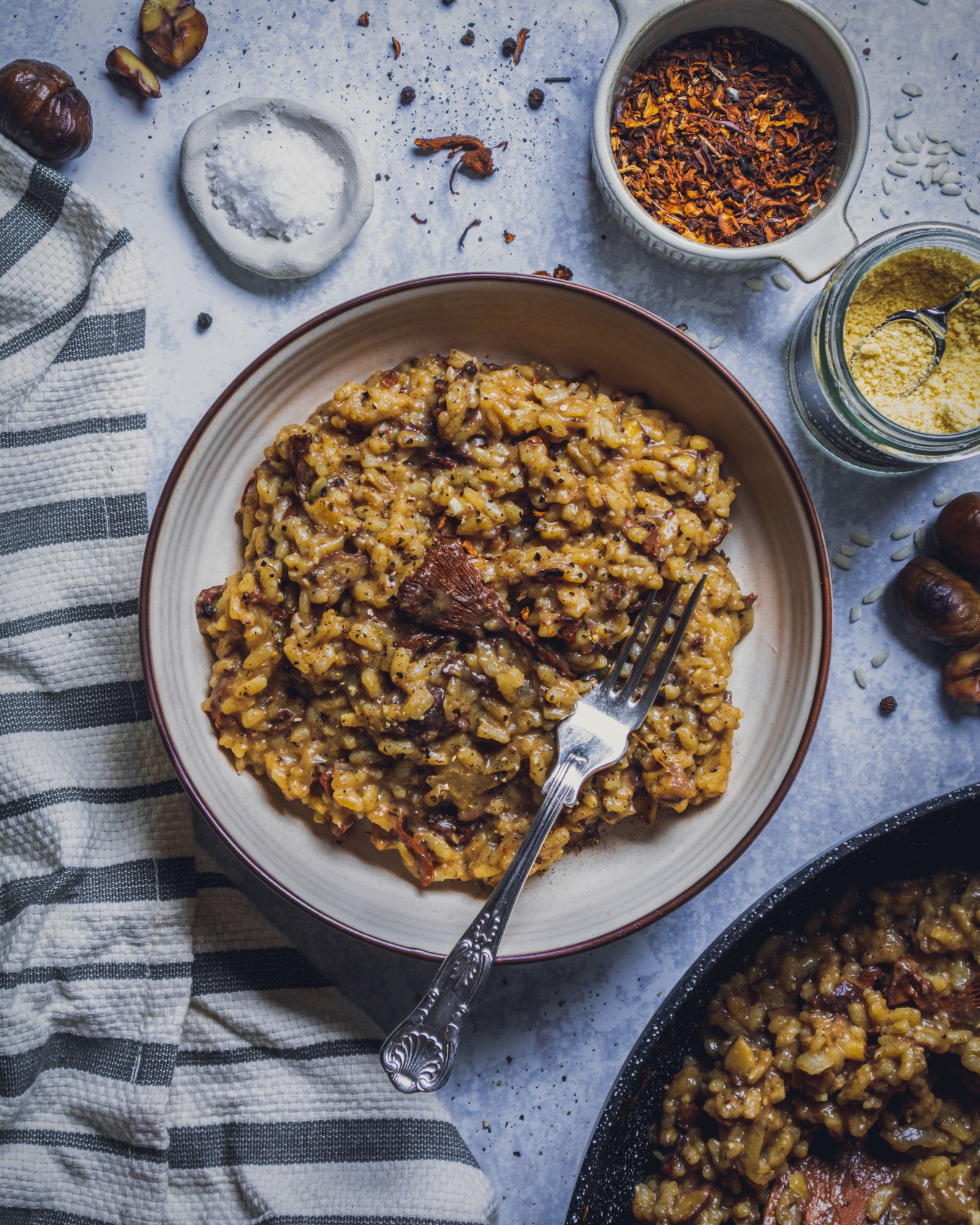 Creamy Vegan Mushroom Risotto