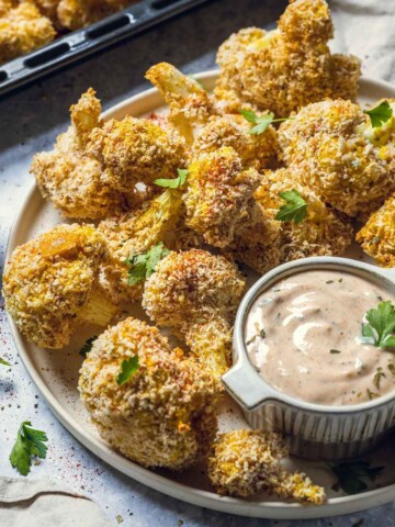 Easy Vegan Cauliflower Wings