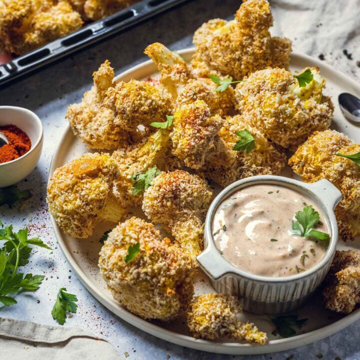 Air Fryer Cauliflower Wings (Vegan) Romy London UK