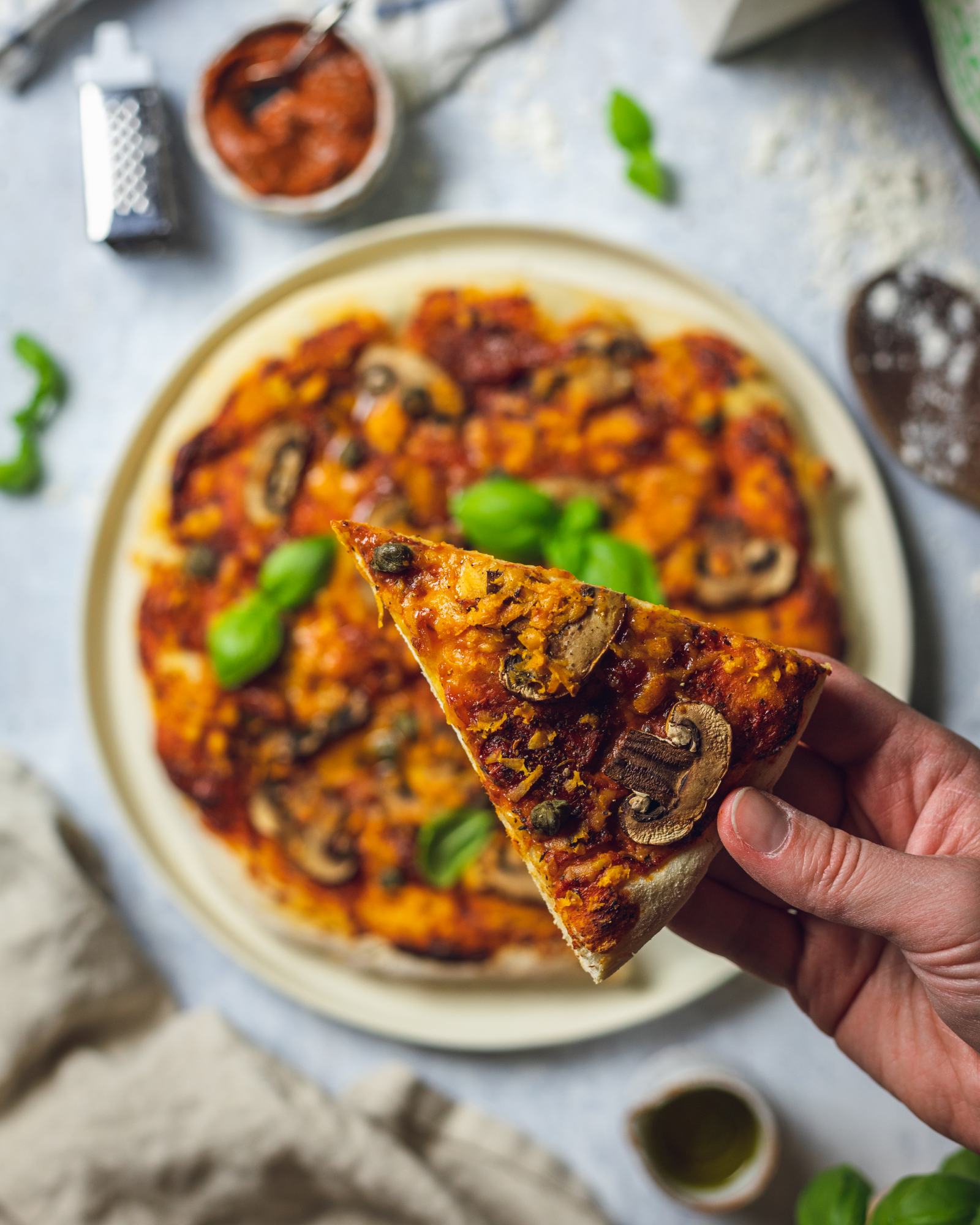 Basic Vegan Pizza Dough