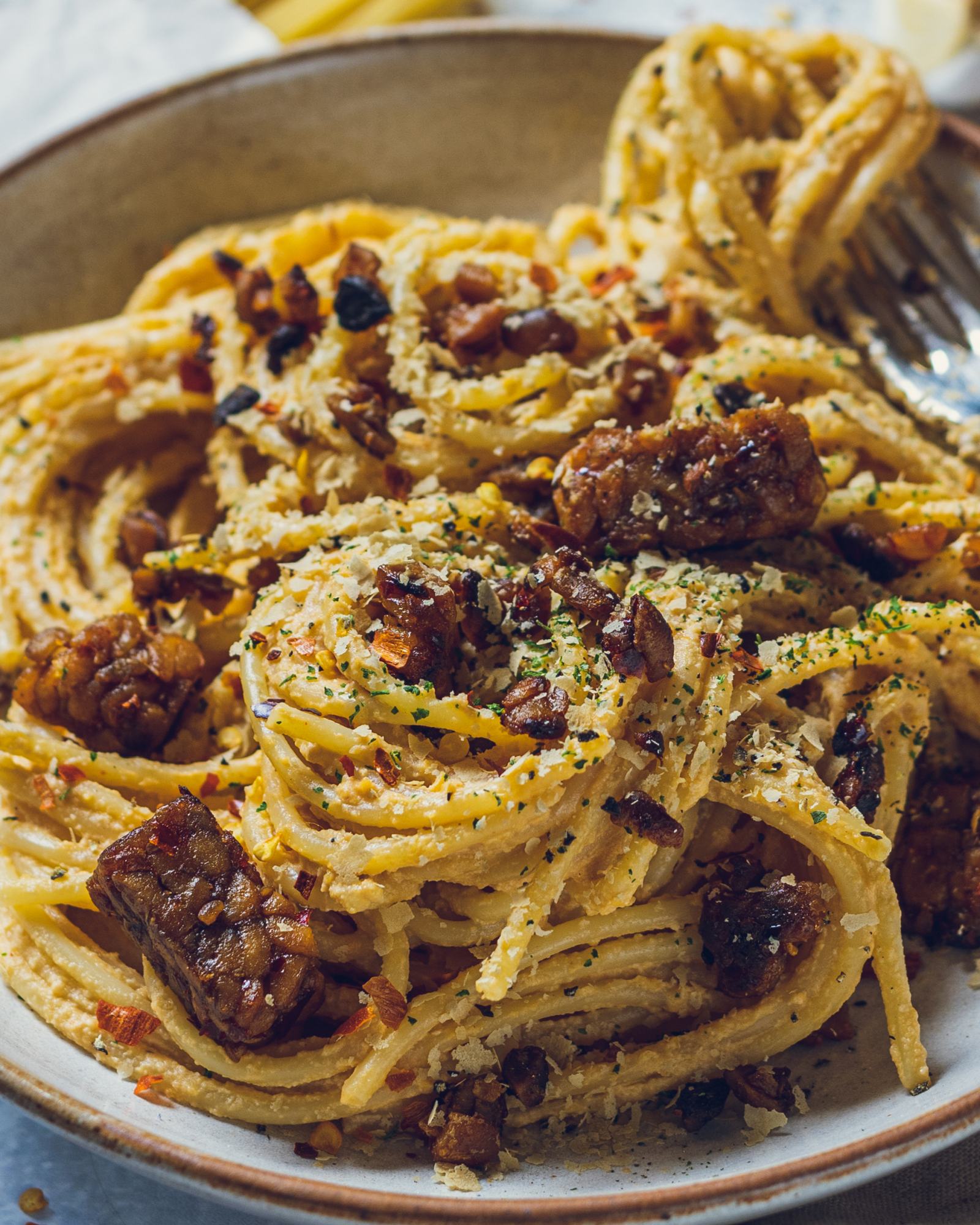 Vegan Butternut Squash Pasta