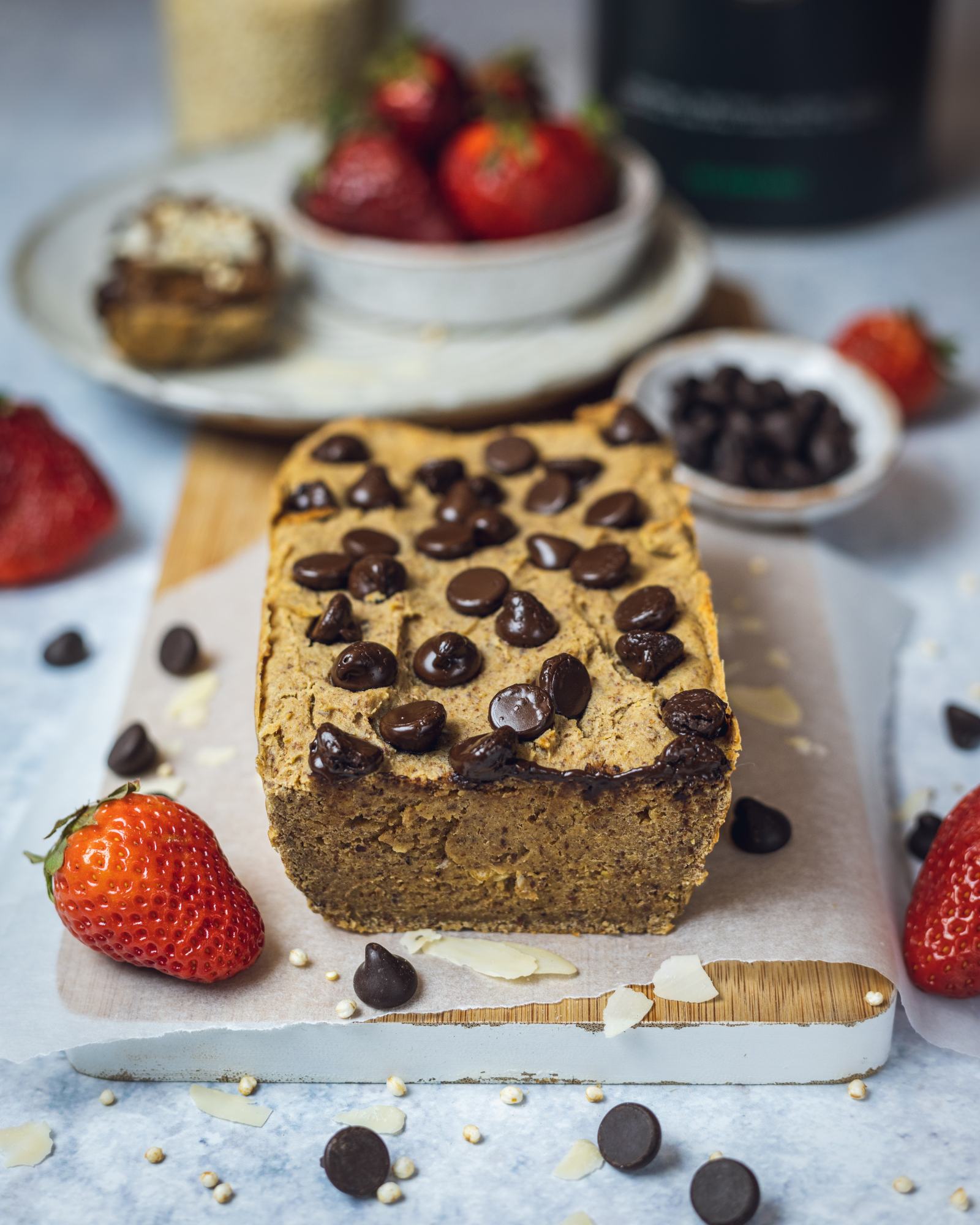 Flourless Vegan Protein Bread