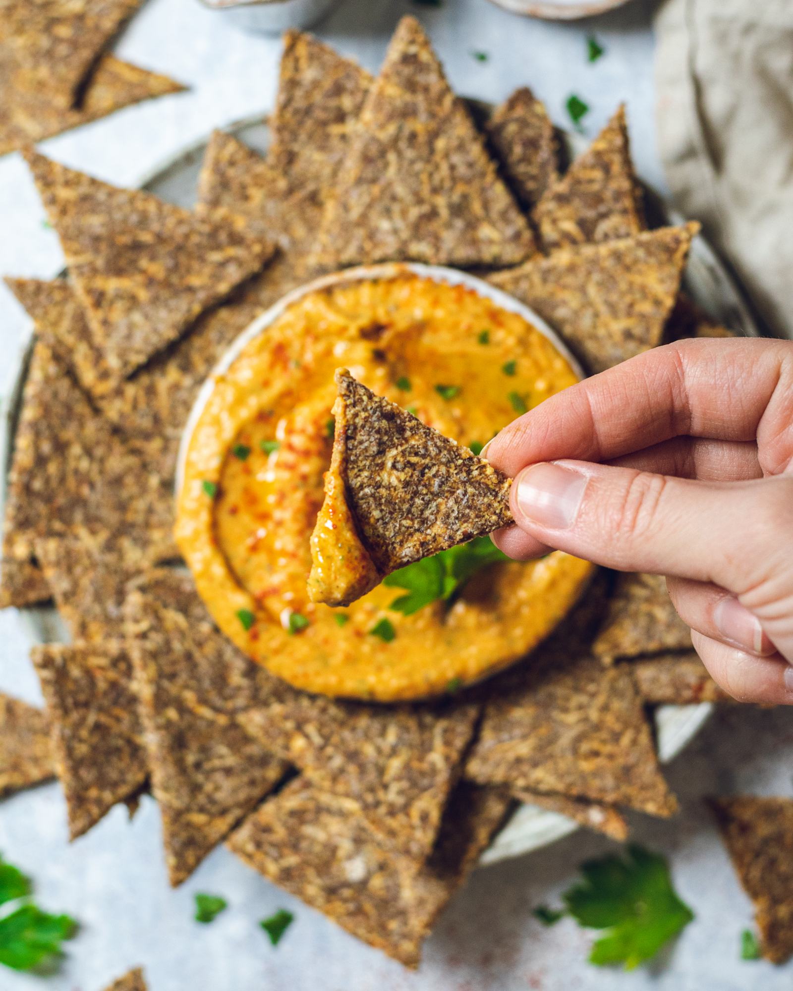 Easy Vegan Apple Crackers Easy Vegan Apple Crackers