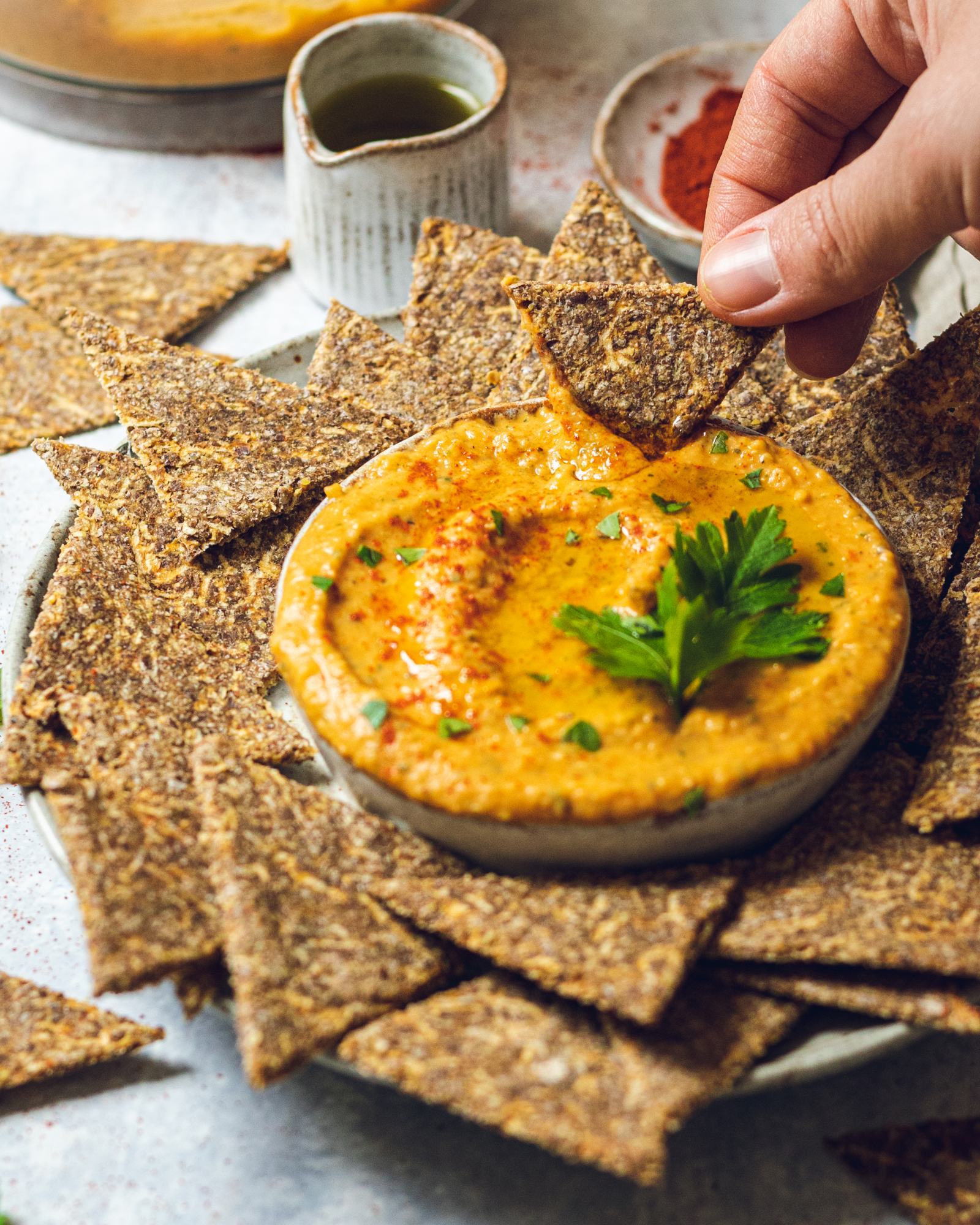 Spicy Vegan Butter Bean Dip