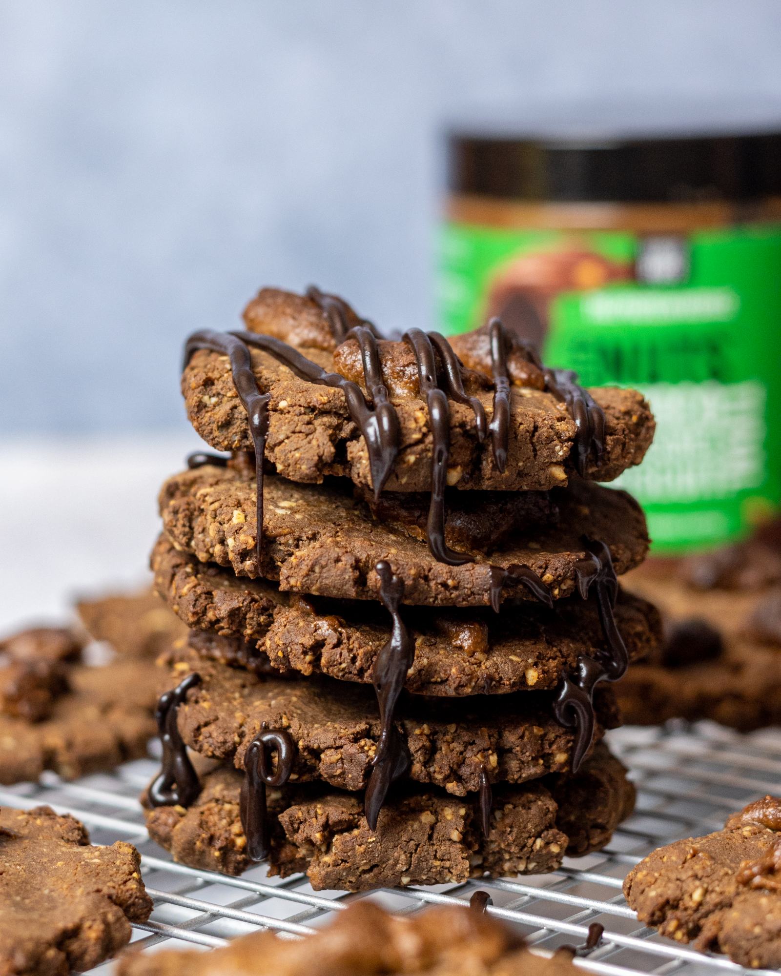 Low Carb Chocolate Protein Cookies