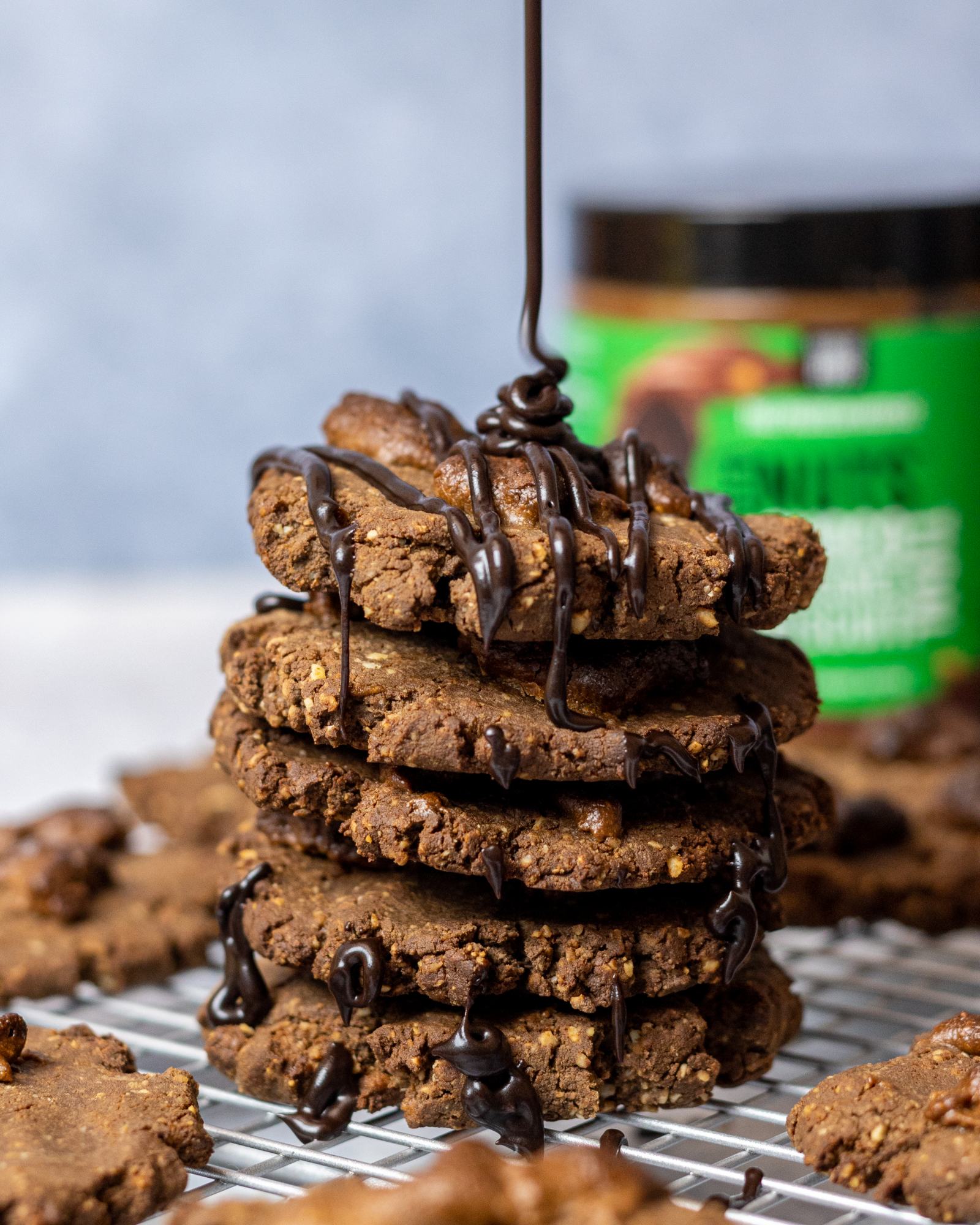 Low Carb Chocolate Protein Cookies