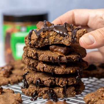 Chocolate Almond Protein Cookies (Low Carb)