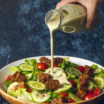 Easy Vegan Caesar Salad Dressing