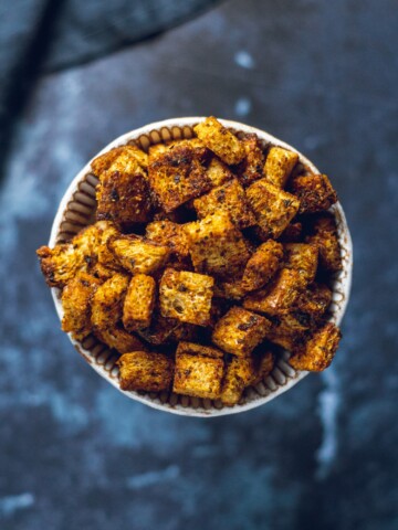 Garlic and Herb Croutons