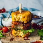 Vegan Mac & Cheese Burger