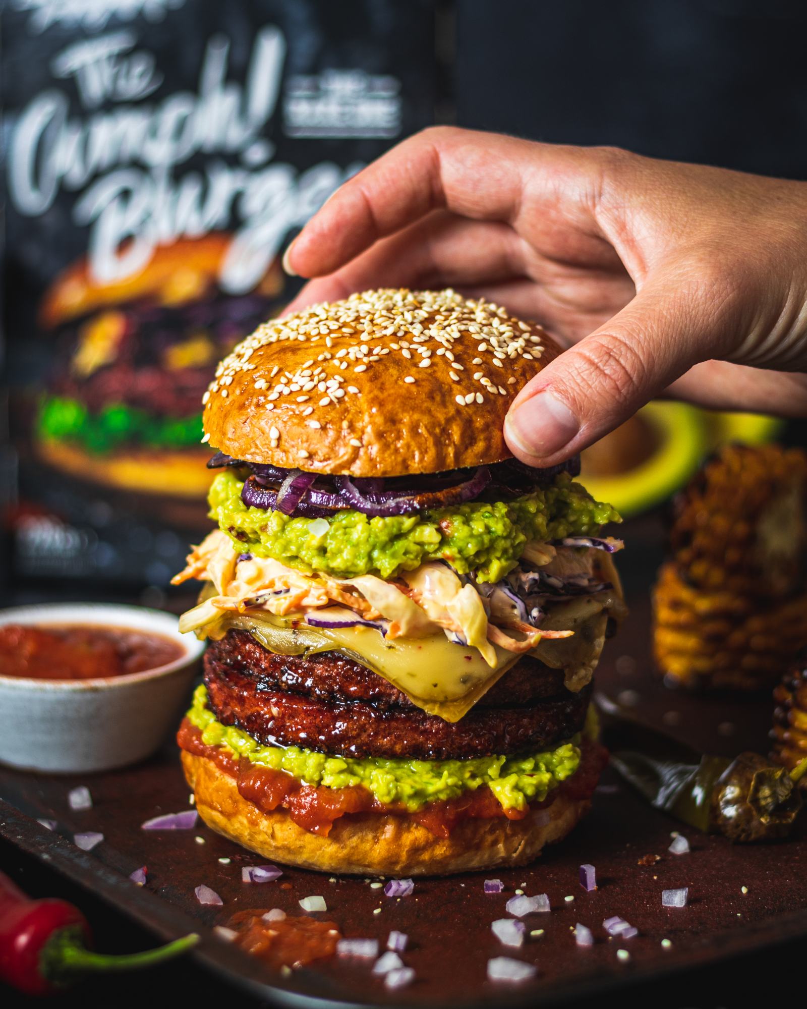 Homemade Vegan Burger Buns