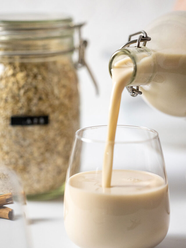 Homemade Oat Milk Recipe