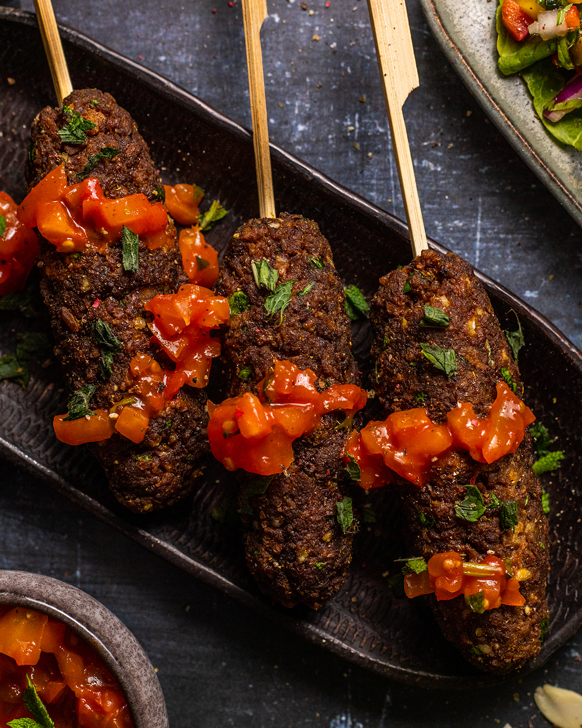 Vegan Kofta Recipe Romy London UK Vegan BBQ Recipes