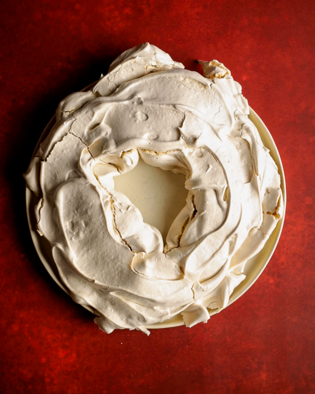 pavlova wreath without toppings