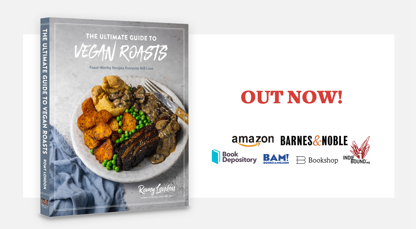 cookbook vegan roasts out now