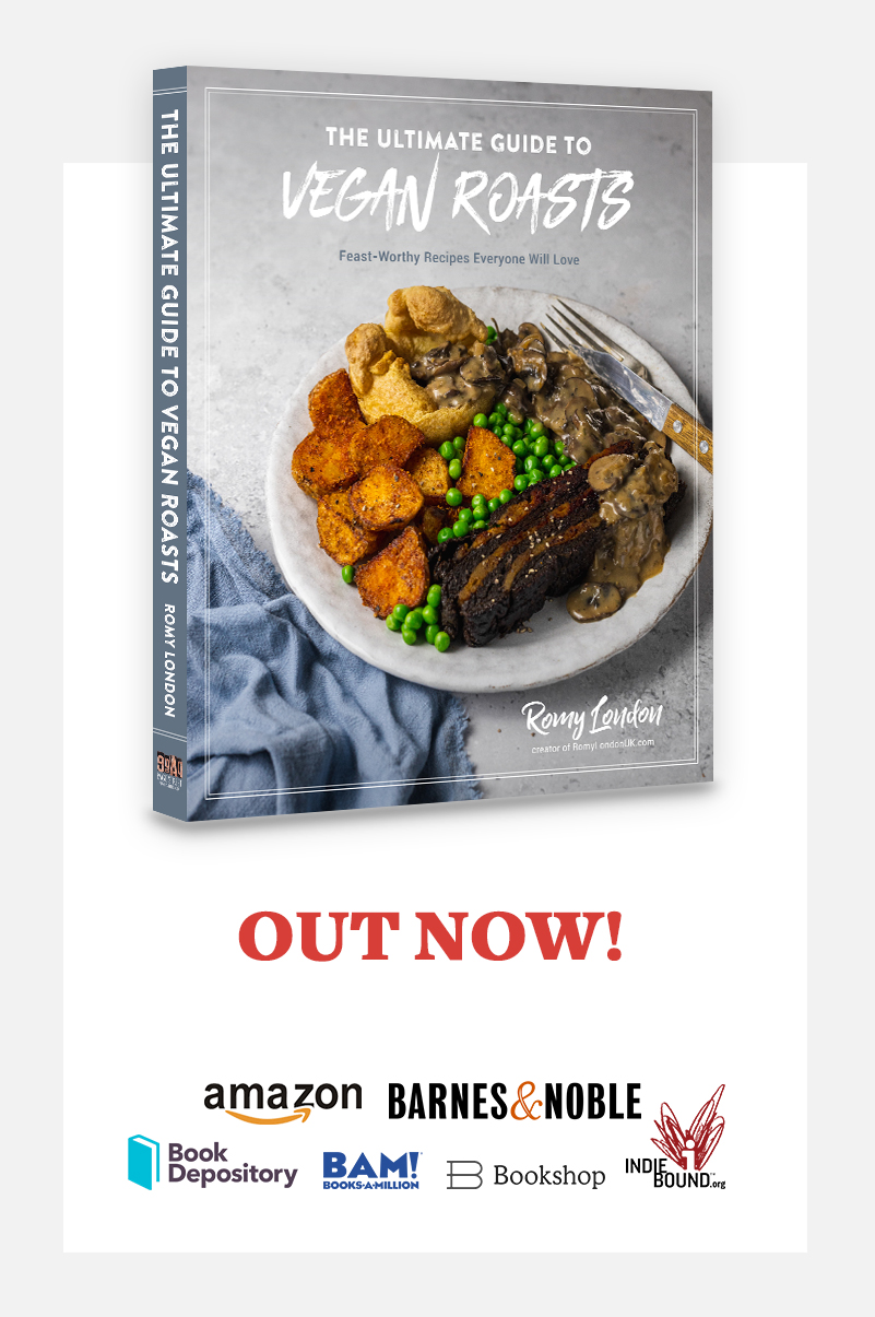 cookbook vegan roasts out now