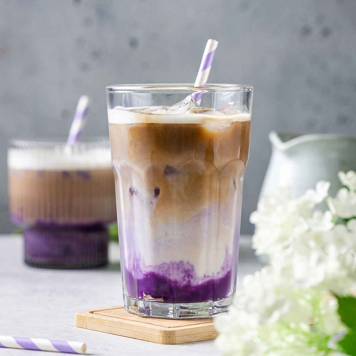 Ube Latte Recipe (Purple Yam Latte) - Romy London
