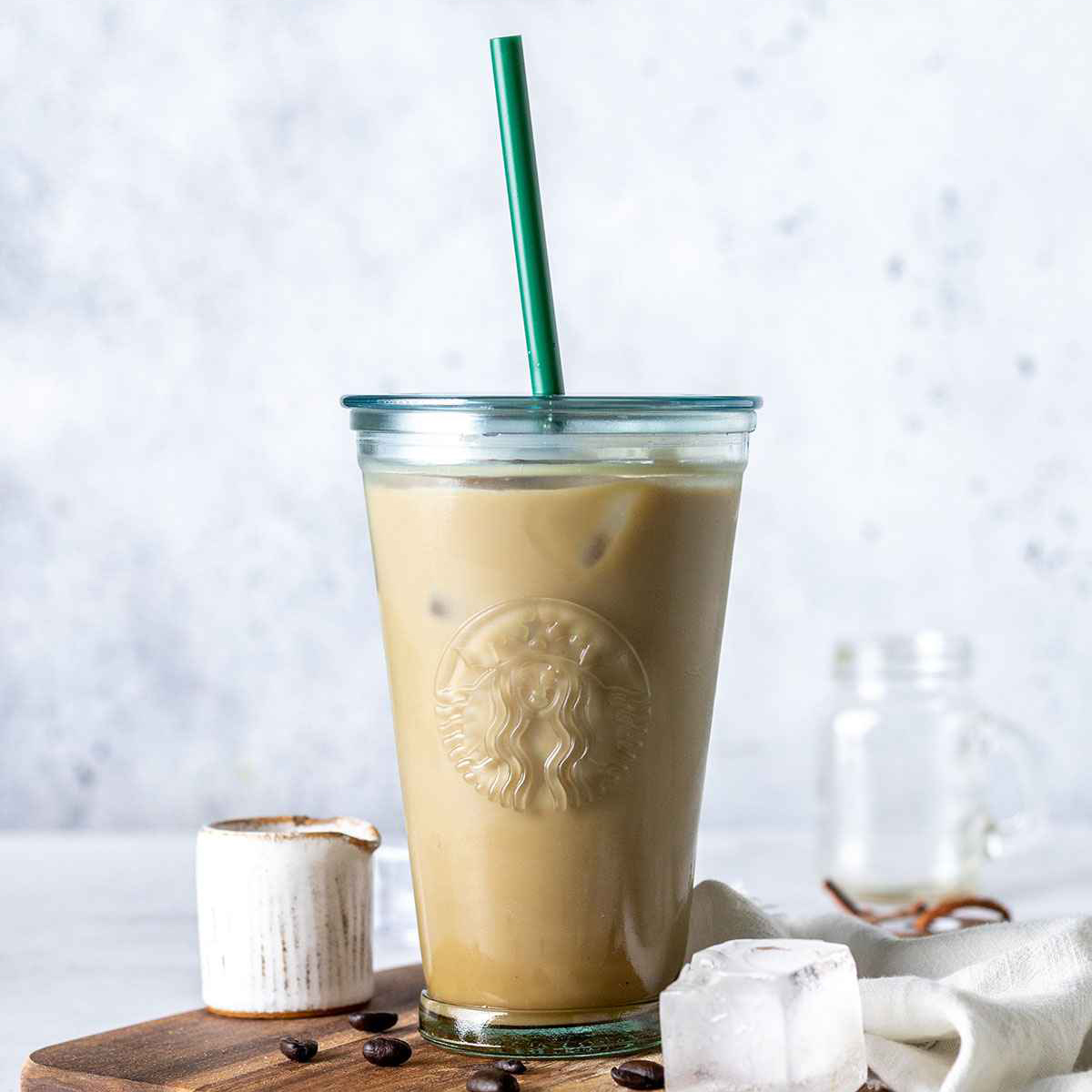 Iced Vanilla Latte Starbucks copycat recipe