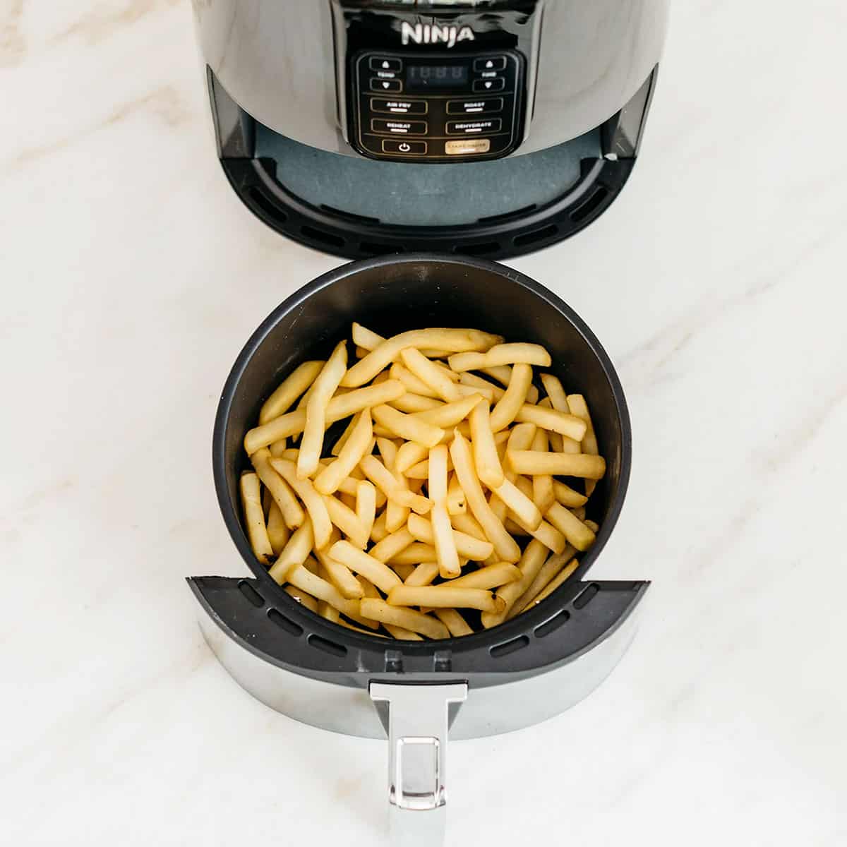 french fries in an air fryer