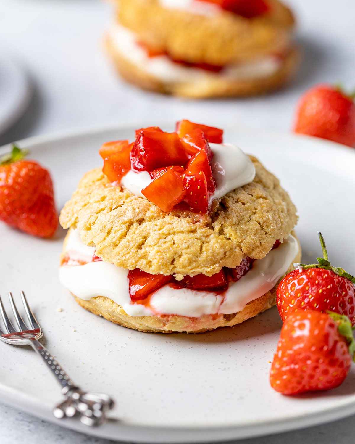 Vegan Strawberry Shortcake-image