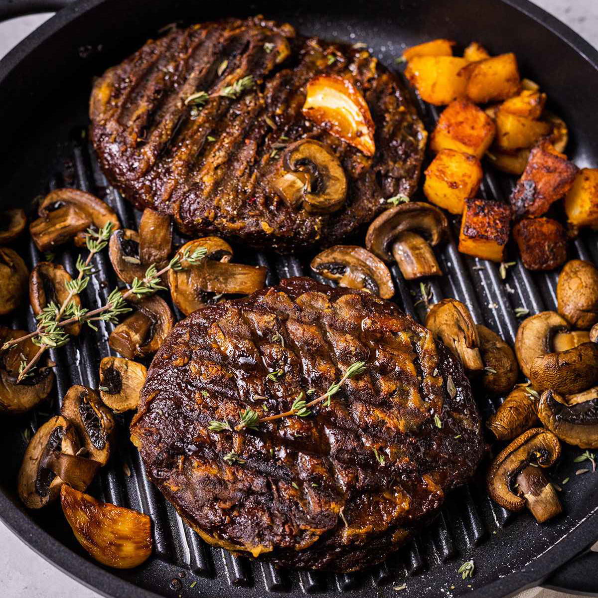 Vegan Steak Recipe (Seitan Steak) Romy London